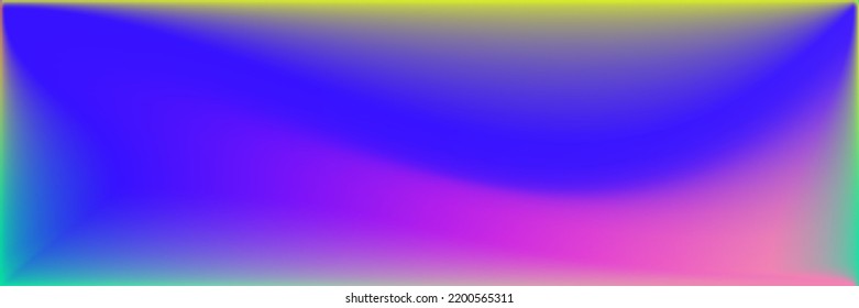 Design-Bild mit glatter, unscharfer Lichtkurve. Pastellfarbener, lebendiger, flüssiger Himmelswasserhintergrund. Fluid Dynamic Multi-Farbe Farbenfrost Sonnenuntergang Farbmesh. Lebhafter, heller Sonnenaufgang, Neonhintergrund.
