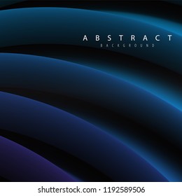 Glowing abstract background for design