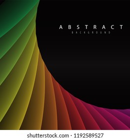 Glowing abstract background for design