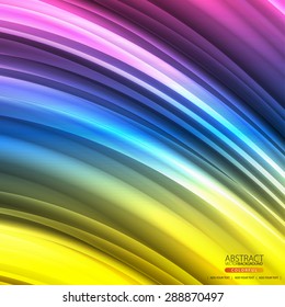 Glowing abstract background for design
