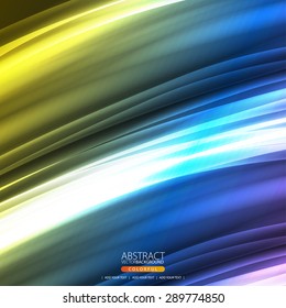 Glowing abstract background for design