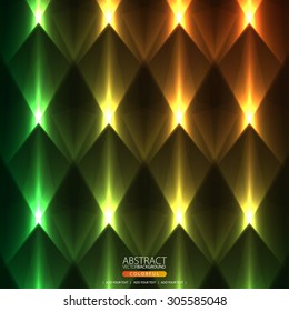 Glowing abstract background for design