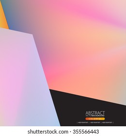 Glowing abstract background for design