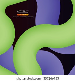 Glowing abstract background for design