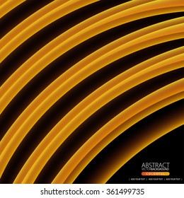 Glowing abstract background for design