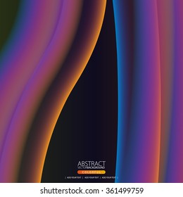 Glowing abstract background for design