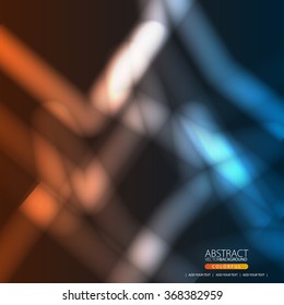 Glowing abstract background for design