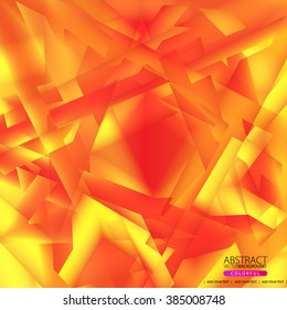 Glowing abstract background for design