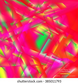 Glowing abstract background for design