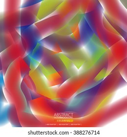 Glowing abstract background for design
