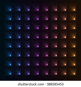 Glowing abstract background for design