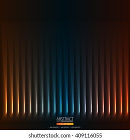 Glowing abstract background for design