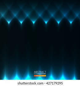 Glowing abstract background for design