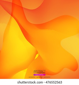 Glowing abstract background for design