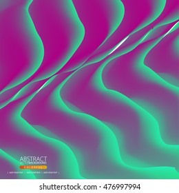 Glowing abstract background for design