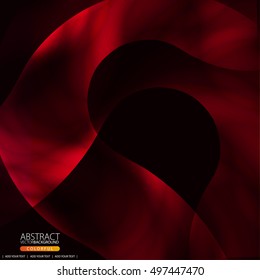 Glowing abstract background for design