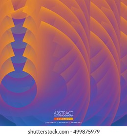 Glowing abstract background for design