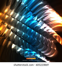 Glowing abstract background for design.
