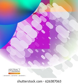 Glowing abstract background for design.