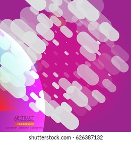Glowing abstract background for design.