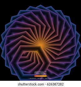 Glowing abstract background for design.