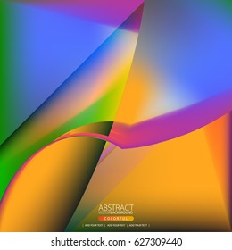 Glowing abstract background for design.