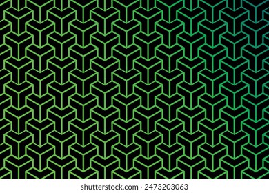Glowing Abstract Background Hexagon Background