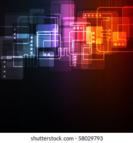glowing abstract background,eps10 format