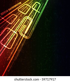 glowing abstract background,eps10 format