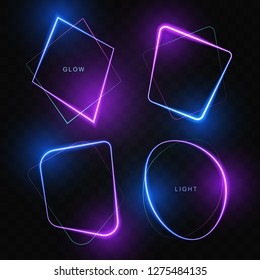 Glowing abstract banner.