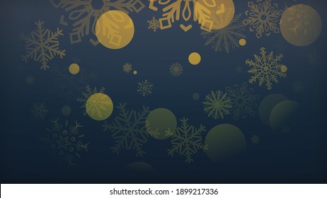 Glowing abstract bright background. Colored. Festive Background. Snowflakes in the air. Vector Illustration