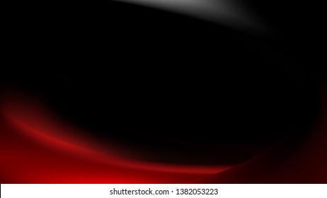 Glowing Abstract Cool Red Wave Background