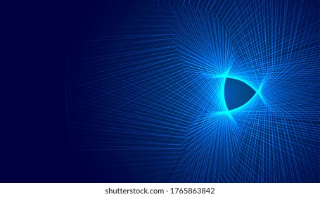 glowing abstract futuristic digital background design with lines