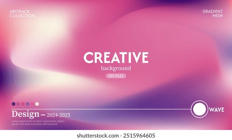 Fondo de textura de onda líquida abstracta brillante. Colores pastel degradados. El efecto de combinar colores oscuros y claros. Plantilla de diseño moderno para la cubierta del Web, Anuncio publicitario, cartel,