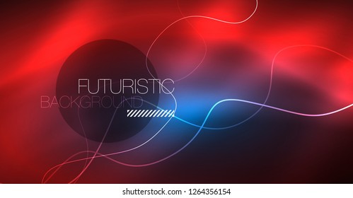 Abstrakte Welle mit dunkler, glänzender Bewegung, Weihnachten- und Neujahrsmagie. Abstrakter Vektorgrafik-Hintergrund
