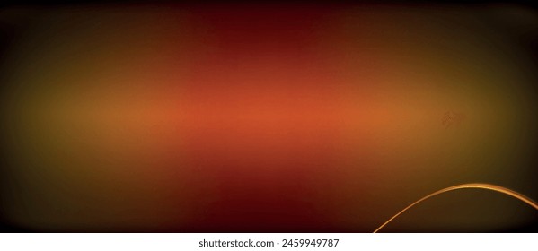 A glowing amber and orange wave illuminates the dark sky, resembling the colors of a sunset. The colors mimic the hues of the sun and create a warm, intense heat on the horizon