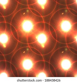 glowing background