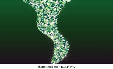 Glowing Background with Confetti of Glitter Particles. Sparkle Lights Texture. Celebration pattern. Light Spots. Star Dust. Explosion of Confetti. Design for Template.