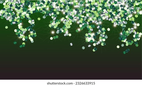 Fondo brillante con confetti de partículas brillantes. Sparkle Luces Textura. Patrón disco. Puntos de luz. Star Dust. Explosión de Confetti. Diseño de afiche.
