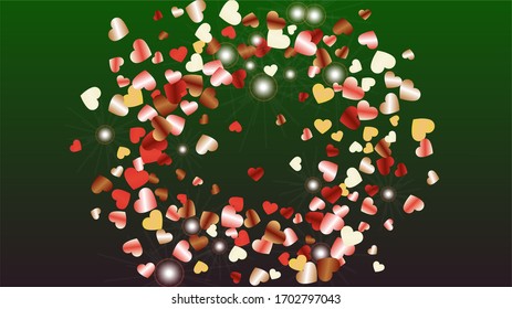 Glowing Background with Confetti of Glitter Star Particles. Sparkle Lights Texture. Party pattern. Light Spots. Star Dust. Christmass Design. Explosion of Confetti. Design for Poster.