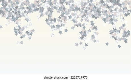 Fondo brillante con confetti de partículas de estrella brillante. Sparkle Luces Textura. Patrón de Año Nuevo. Puntos de luz. Star Dust. Diseño de Navidad. Explosión de Confetti. Diseño para Revista.