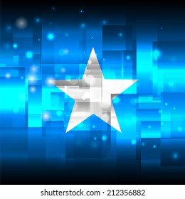 Glowing background design. Techno. Abstract. Used as card, greeting, printed materials. Stock vector. Icon. Image. Picture. Independence Day. State. National. Unusual.  Flag of Somalia