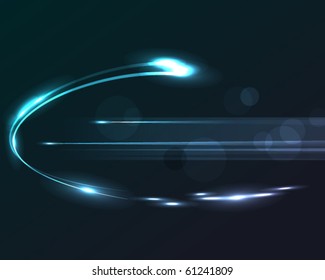 Glowing background, eps10