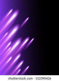 Glowing background with neon strips