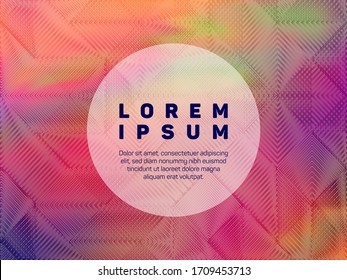 Glowing banner fluid holographic gradient vector design. Business card blurred holo backdrop. Blinking fluid neon holographic background for banner.