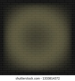 Glowing black brick background