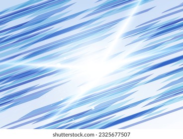 fondo de red digital azul brillante