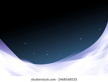 Glänzend blaue digitale Welle Hintergrund