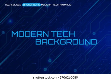 Textura de PCB azul brillante con líneas de circuitos modernos. Perfecto como telón de fondo digital de alta tecnología.
