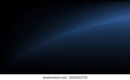 Glowing blue sky line gradient background texture. Modern abstract design for artwork, banner, poster, cover, decoration, backdrop, brochure, greeting, advertising, header, celebration
